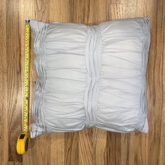 Urban Habitat Light Grey Throw Pillow - Picture 1 of 4